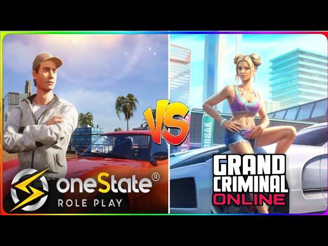 One State RP vs Grand Criminal online Comparison