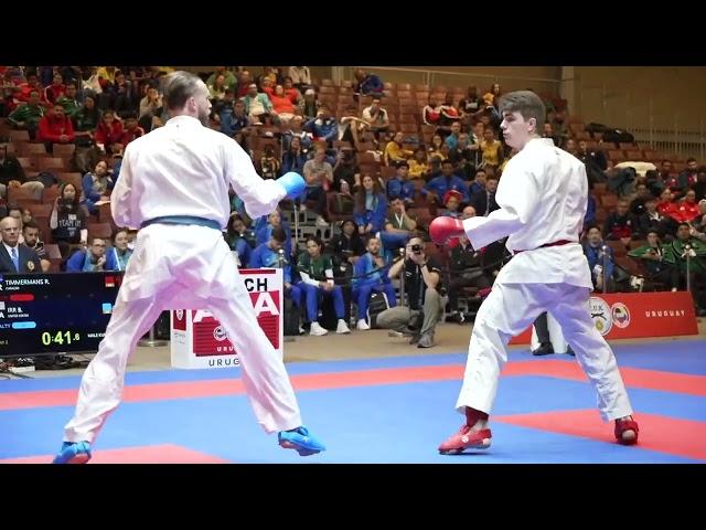 2024 PKF // Final MALE KUMITE 84+ KG: ROB TIMMERMANS (CURACAO) vs BRIAN IRR (UNITED STATES)