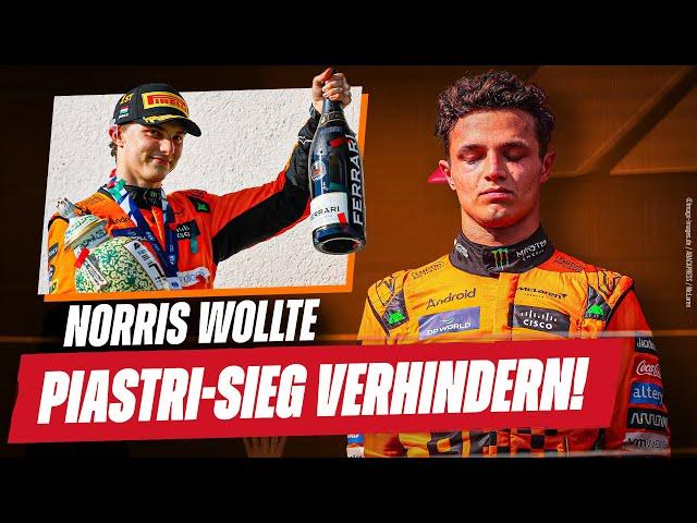 Funkprotokoll belegt: Norris wollte Sieg verhindern / Kritik an McLaren / Max schießt gegen Kritiker