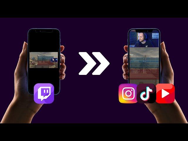 EASILY Transform your Twitch Clips for TikTok, Instagram & Reels (No Editing Software Required!!)