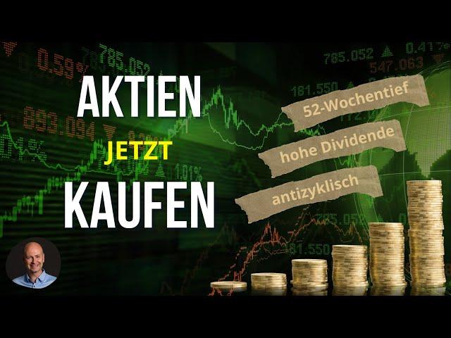 4 Aktien die ich jetzt kaufe 