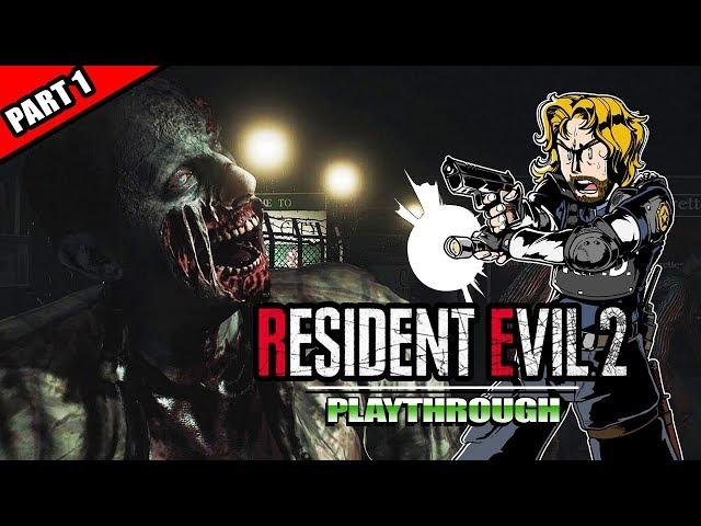 MAX PLAYS: Resident Evil 2 - HARDCORE Leon A (Part 1)