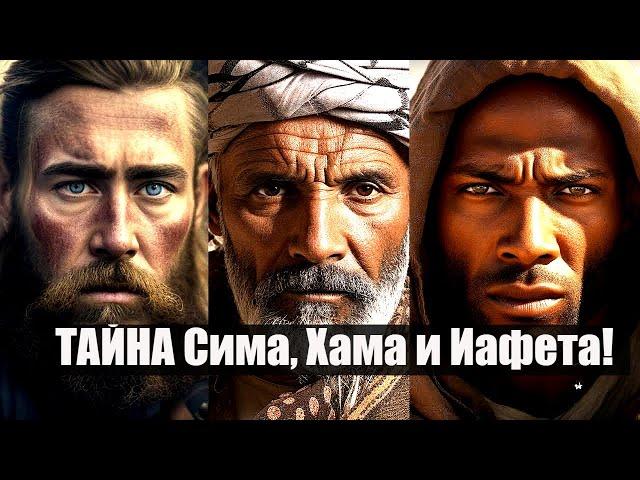 ПРОИСХОЖДЕНИЕ ЧЕЛОВЕЧЕСТВА: ТАЙНА Сима, Хама и Иафета РАСКРЫТА!