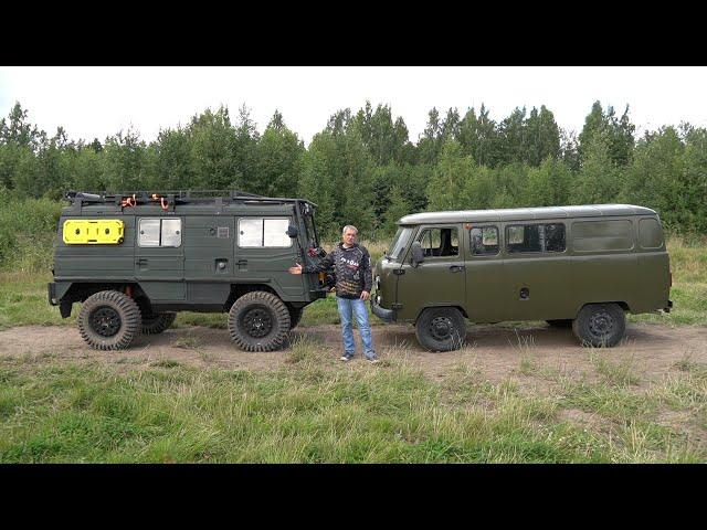 PINZGAUER против УАЗ "Буханка". У кого больше?