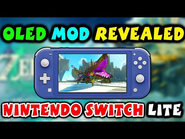 Nintendo Switch Lite Gets a Breathtaking Upgrade: OLED Mod Revealed