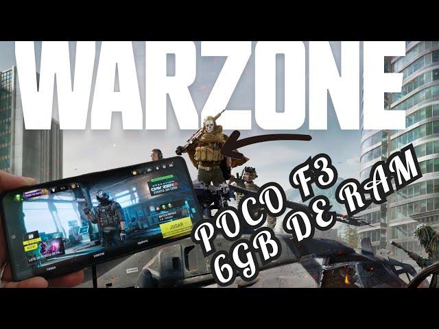 ASI ES  COD WARZONE EN POCO F3