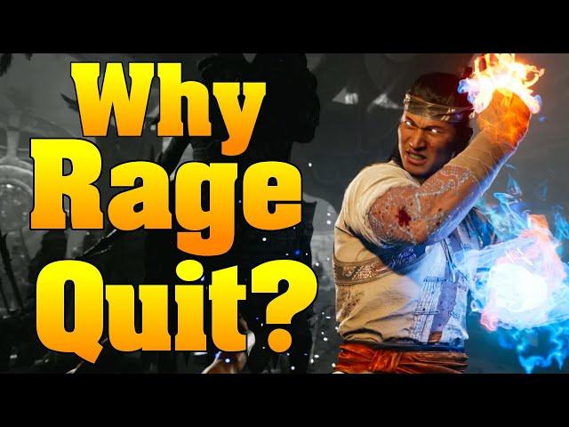 Why Did This Johnny Cage Rage Quit? | Mortal Kombat 1 Online (Liu Kang)