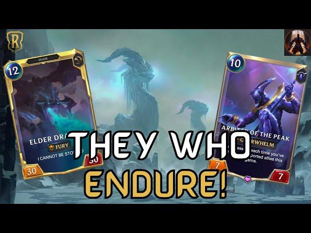 Eternal Is The Best Place To Abuse Elder Dragon Decks, This Time With They Who Endure! | LoR