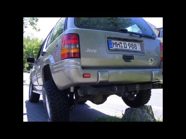 Grand Cherokee 5,9 Umbau auf 3,5" mit Cooper STT 31,3"