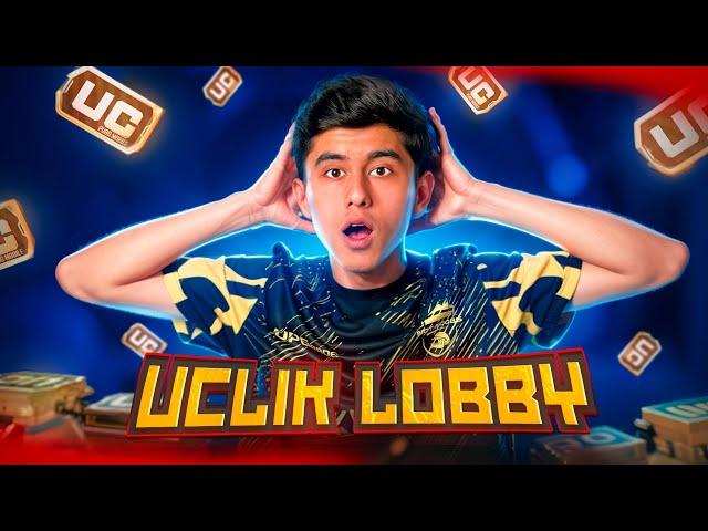 WOW // UC lobbylar️ 1  VS 1 MANI YUTGANGA️UC  PUBG bosamiiii Z️