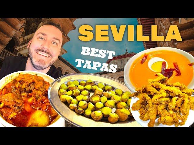 Sevilla ULTIMATE Street Food Tour! Entering Tapas Heaven