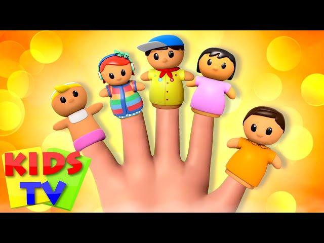 Daddy Finger | The Finger Family Song | Family Fun + More Nursery Rhymes & Baby Songs - Kids Tv