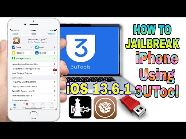 New Checkra1n was released - How to jailbreak iPhone - iOS 13.6.1 using 3uTools on window