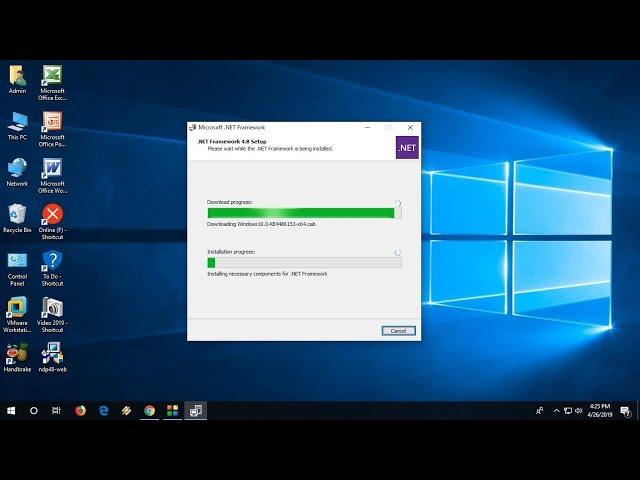 How to Install .Net Framework 4.8 Runtime in Windows 10