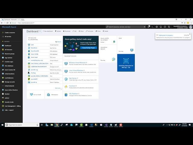 Let's Build an Azure Website and SQL Database from Scratch!