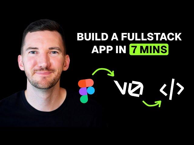 Build a fullstack app in 7 minutes with v0 (Figma to code)