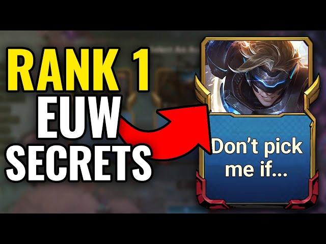 Rank 1 EUW Shares 3 Mistakes People Make With Infiniteam