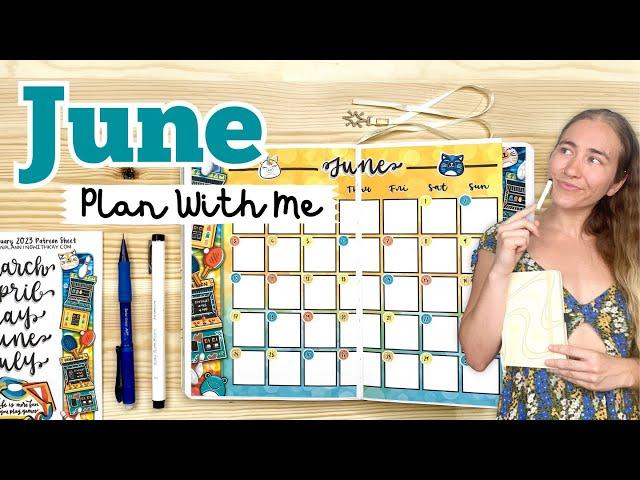 It's time to PLAN WITH ME! || June 2024 Bullet Journal Setup