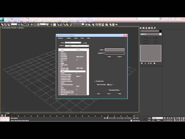 Creating Keyboard Shortcuts in 3D Studio Max