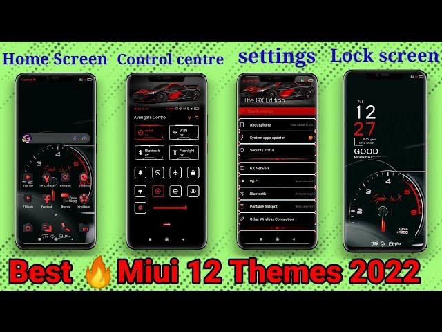 Best themes for Miui 12.5 || New themes for android 2022 || Customize your phone like a pro