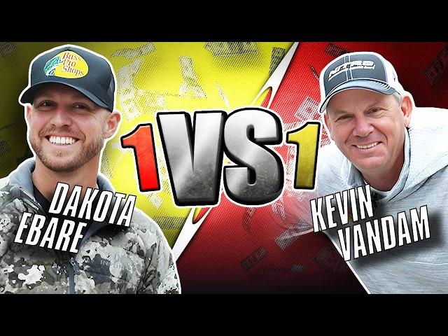 KVD vs Dakota Ebare | $1,000 Fishing Challenge | Bass Pro Shops