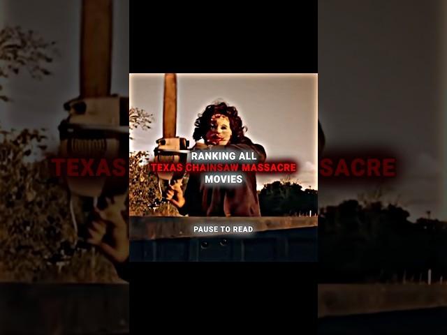 Ranking All Texas Chainsaw Massacre Movies #edit #slasher #ranking #movies