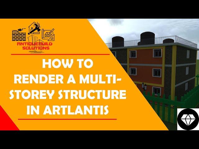 How to Render a Simple Multi-Storey Structure (Re-Done)