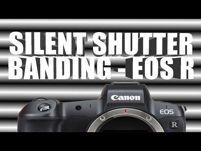 Canon EOS-R Silent Shutter causes banding!