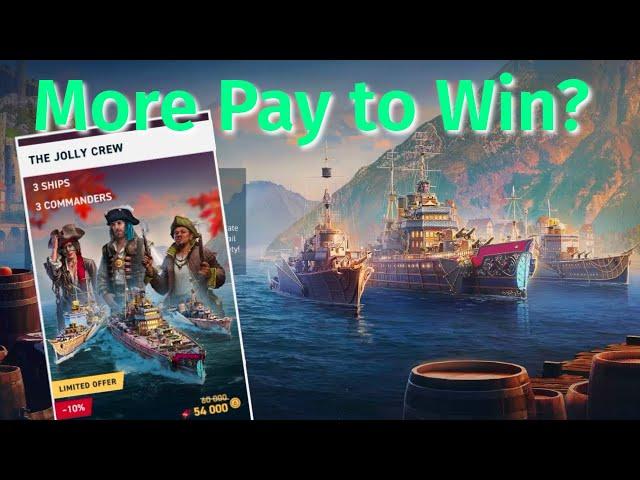 Preview of the NEW pirate content in #wowslegends