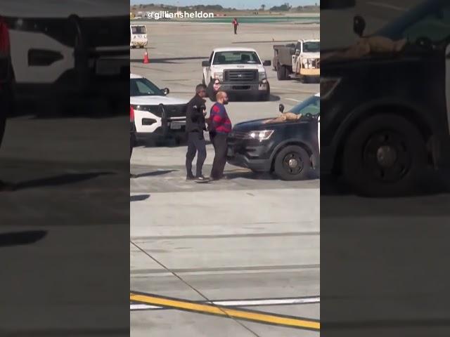 Passenger detained at LAX after opening emergency exit door of airplane