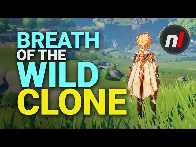 Zelda: Breath of the Wild Clone Genshin Impact Coming to Nintendo Switch - Comparison