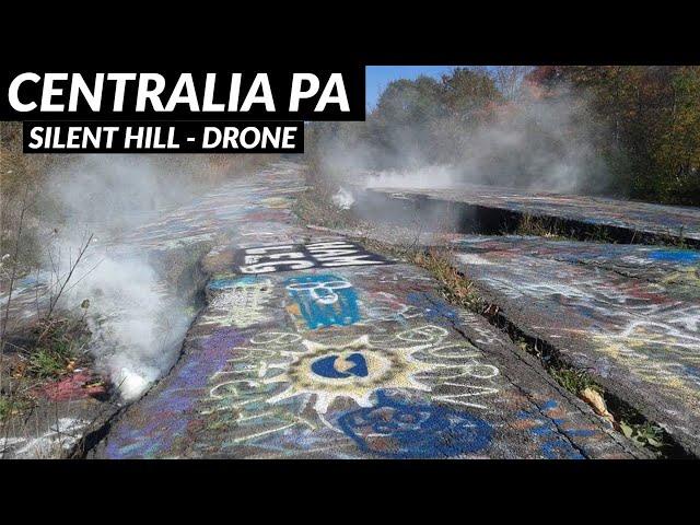 Centralia Pa - Silent Hill - Abandoned Ghost Town - Drone