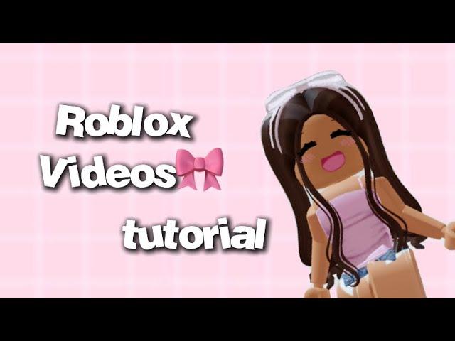 TUTORIAL ZU RBLX VIDEOS!! Alles was du wissen musst