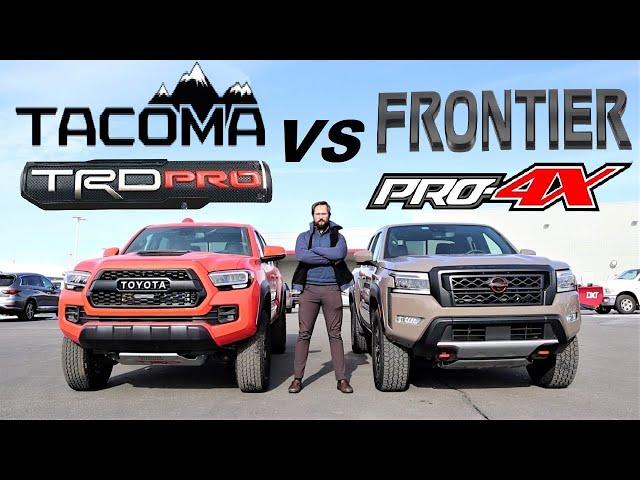 2023 Toyota Tacoma TRD Pro VS 2023 Nissan Frontier PRO-4X: Nissan Just Ended Toyota's Whole Career