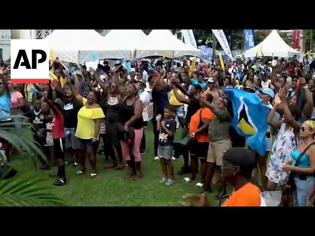 Saint Lucia celebrates Julien Alfred's gold as its first ever Olympic medal