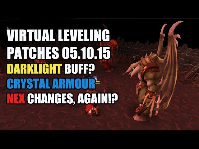 Runescape: Darklight Buff - Crystal Armour (Set-effect) + Nex Changes!