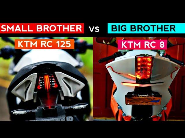 KTM RC 125 to KTM RC 8 | 7 Bikes Siblings | Rishav Arya