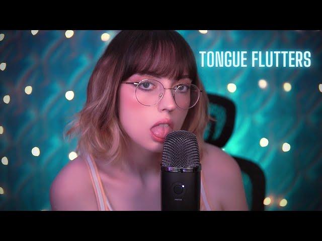 ASMR tongue flutters & mouth sounds that hit different