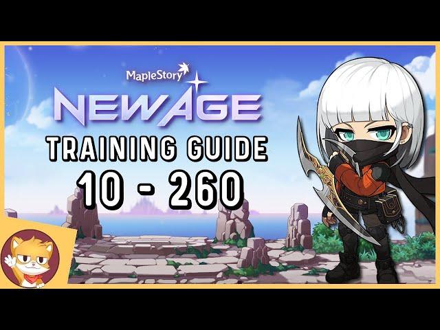 MapleStory Easy Training Guide Level 10 to 260 | Heroic & Interactive servers | GMS