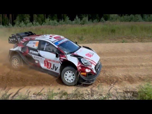 WRC TET Rally Latvia 2024 | Preview Flat Out Jumps & Show