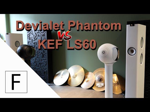 KEF LS60 Wireless vs Devialet Phantom 1 (108 db) - Designlautsprecher und Aktivprofis im Test!