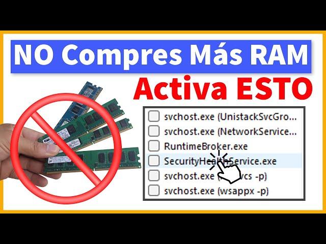 NO Compres Más RAM Mejor Activa ESTO en tu PC con Windows y Notará una Gran Diferencia