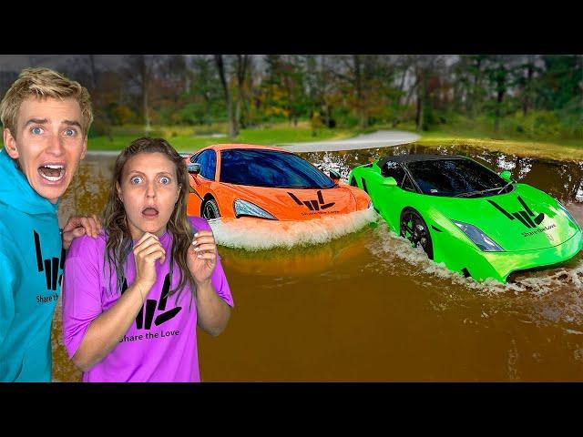 We Survived a MAJOR STORM! *Stephen Sharer's SUPERCARS FLOODED*