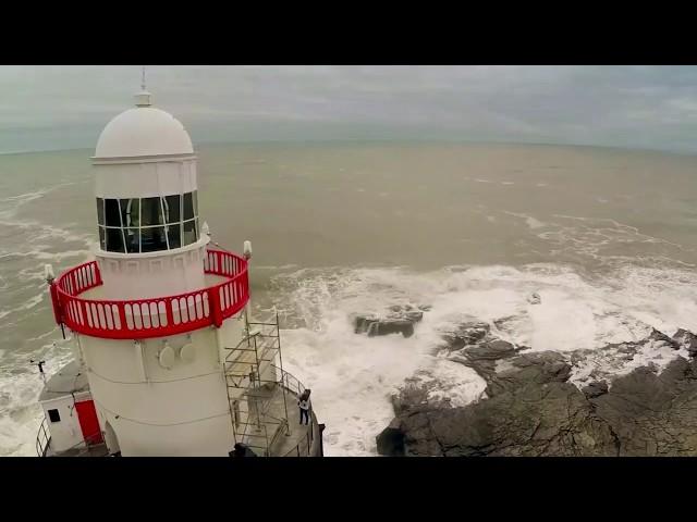 The Copper Coast in Ireland is known for its panoramic seascapes, cliffs, bay