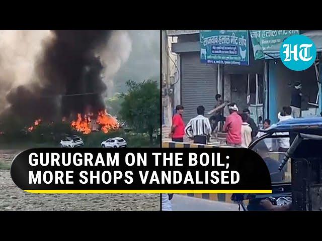 Gurugram: Rioters Attack Pataudi Chowk, Vandalise Shops; Mahapanchayat In Manesar | Updates