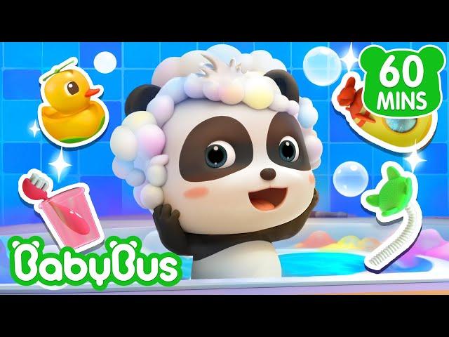 Hora do Banho do Bebê Kiki | 1 HORA DE BABYBUS | Músicas Infantis em Português