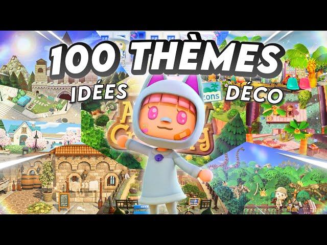 100 IDÉES DE THÈMES D’ÎLE DANS ANIMAL CROSSING NEW HORIZONS ! 