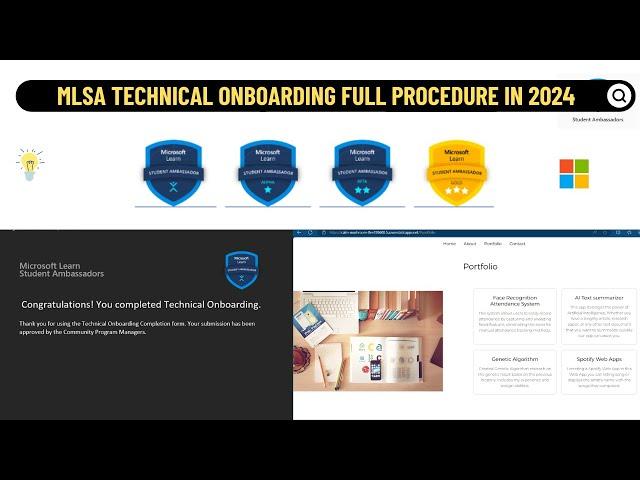 MLSA Technical Onboarding full Step by Step procedure in 2024 | Microsoft Learn Student Ambassador