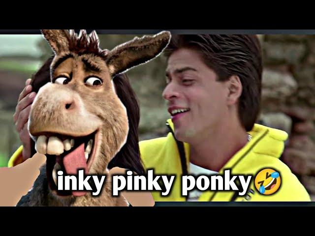 inky pinky ponky song funny  | tum pas aye funny version | kuch kuch hota hay funny | #viral #funny