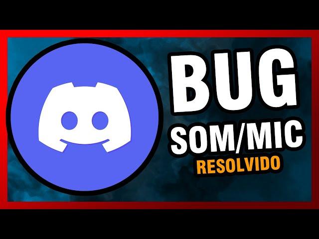 COMO RESOLVER o BUG de MIC e SOM no DISCORD (3 PASSOS)